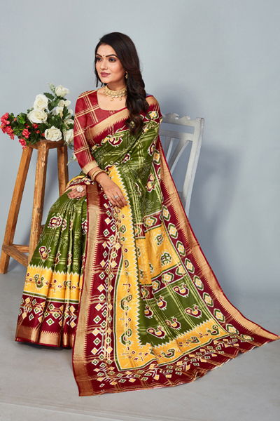 Bandhej 3 Festival Wear Wholesale Saree Collection
